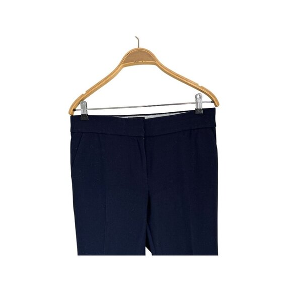 J.CREW 365 Edie Full Length Trouser Workwear Classic Navy Blue Size 8 - Picture 6 of 7